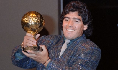 Maradona&#039;s Golden Ball trophy that mysteriously disappeared resurfaces - and is set to be sold