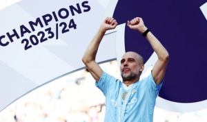 Pep Guardiola: Man City manager &#039;closer to leaving than staying&#039; after record fourth Premier League title in a row