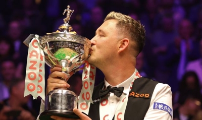 World Snooker Championship 2024: Kyren Wilson holds nerve to defeat Jak Jones in Crucible final