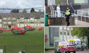 Teacher who restrained Wales school stabbing suspect &#039;does not think of himself as a hero&#039;