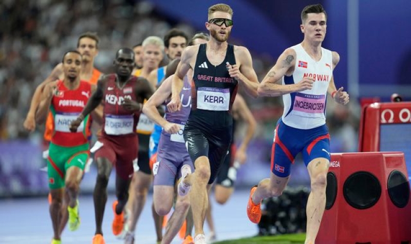 Josh Kerr beats fierce rival Jakob Ingebrigtsen but misses out on 1500m Olympic gold to shock winner