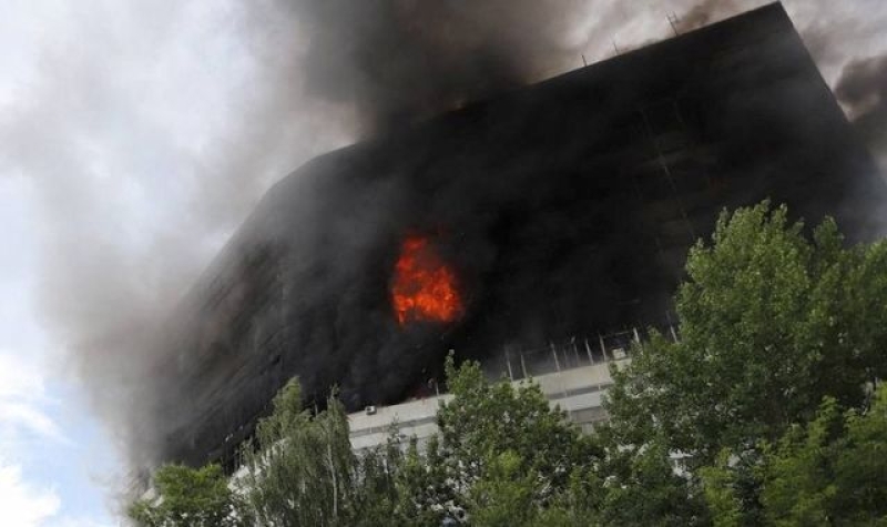 Eight dead in fire at former Russian research institute near Moscow