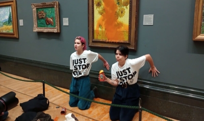 National Gallery in London bans liquids after activists&#039; attacks on Sunflowers and other artworks