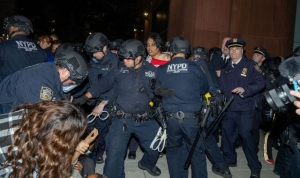More than 100 arrested at New York University as campus protests spread