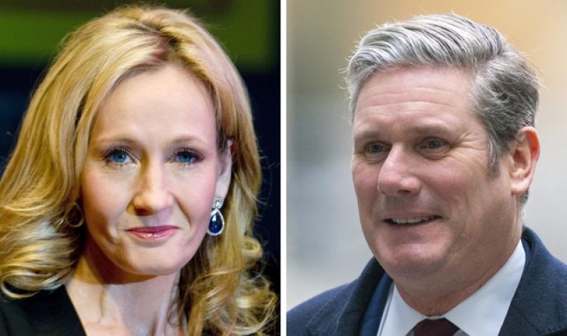 JK Rowling will &#039;struggle to support&#039; Labour with Starmer&#039;s stance on gender