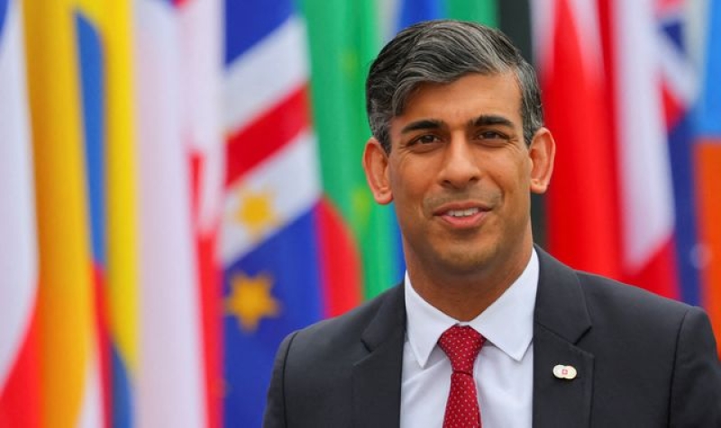 Rishi Sunak lands in Switzerland for Ukraine peace summit