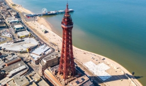 Circus performer injured after falling from &#039;wheel of faith&#039; at Blackpool Tower