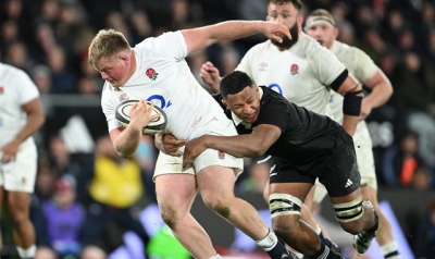 New Zealand vs England: Fin Baxter replaces injured Joe Marler in tourists&#039; only change for second Test