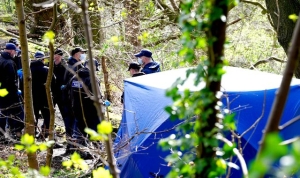 Two men charged with murder after man&#039;s torso found in Salford nature reserve