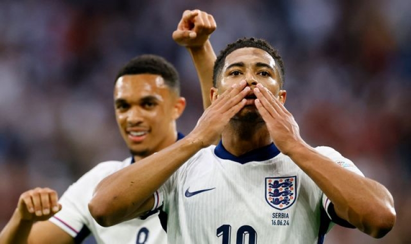 Euro 2024: Bellingham goal helps England beat Serbia 1-0 in unconvincing opener