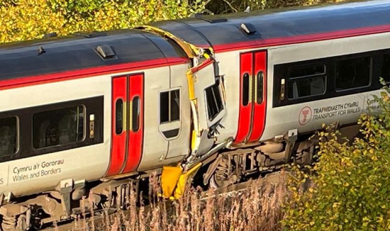 Wales train crash: Passenger dead and 15 in hospital after collision in Powys