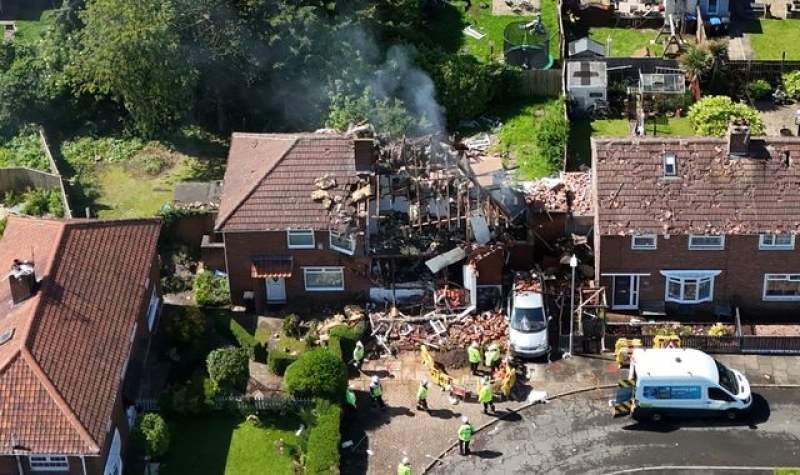 Middlesbrough explosion: Man pulled from rubble of house destroyed in blast and flown to hospital