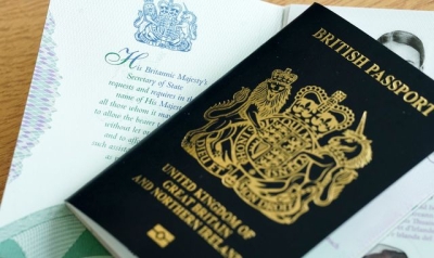 Cost of UK passports to rise for second time in 14 months