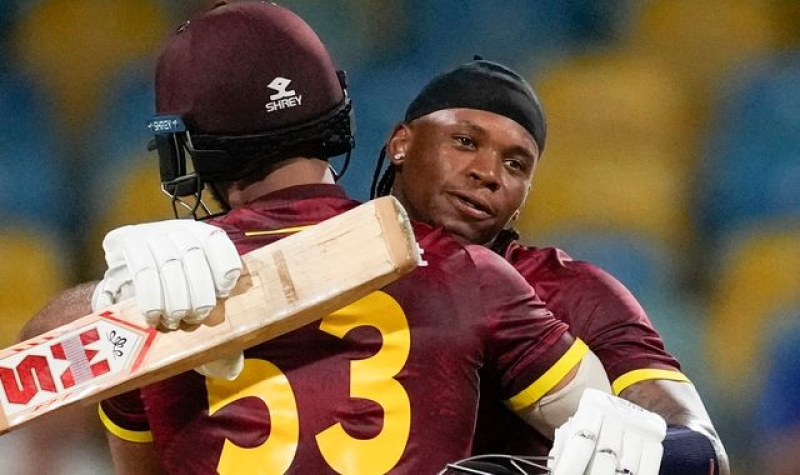 West Indies clinch ODI series vs England as Keacy Carty and Brandon King hit hundreds in thumping eight-wicket win