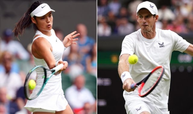 Andy Murray to play mixed doubles with Emma Raducanu at his final Wimbledon