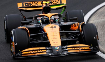 Hungarian GP: Lando Norris leads one-two for rapid McLaren in Practice Three as F1 rivals struggle