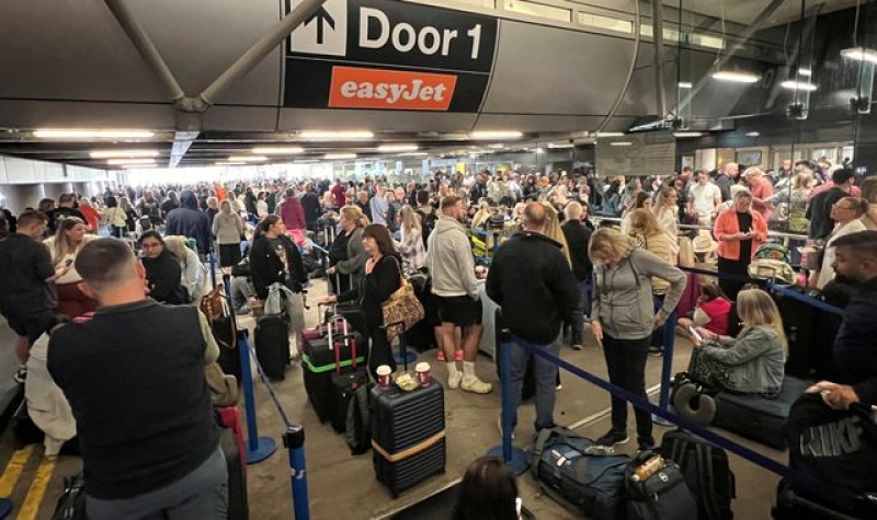 Flights start departing from two Manchester Airport terminals after travel chaos