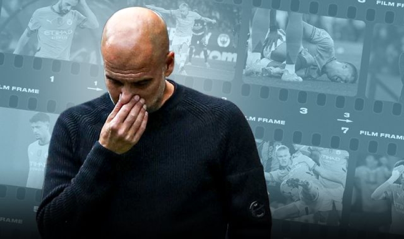 Man City&#039;s heavy loss to Sporting CP takes them to &#039;dark place&#039; and shows problems facing Pep Guardiola 