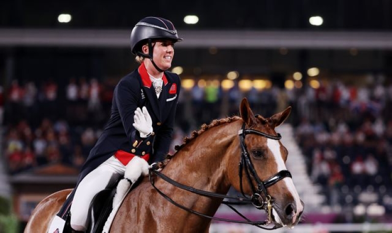 Charlotte Dujardin horse training footage, and what Team GB athlete has said about incident