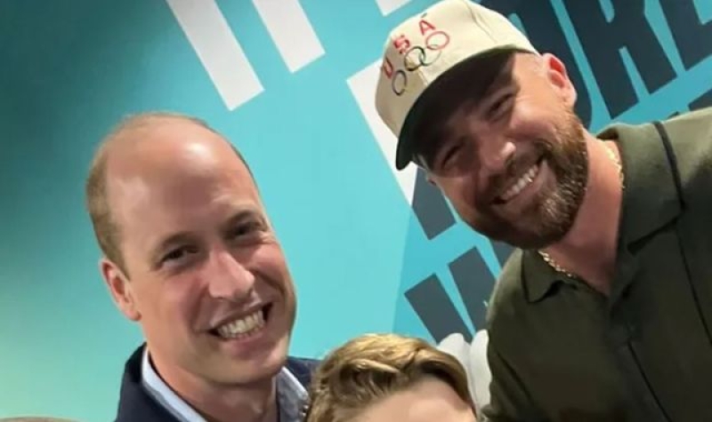 Travis Kelce reveals what he thinks about Prince William after meeting at Taylor Swift concert