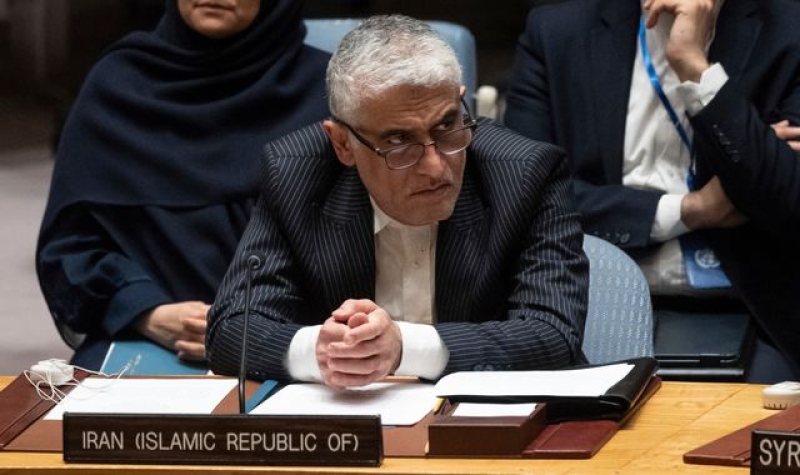 Israel&#039;s tough words following Iranian attack are &#039;a threat, not an action&#039;, Iran&#039;s UN ambassador says