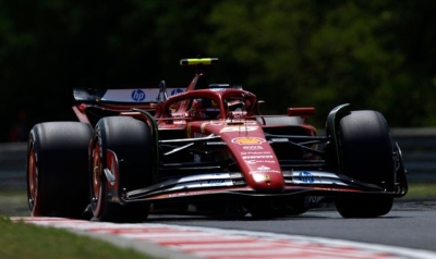Hungarian GP: Carlos Sainz tops Practice One from Max Verstappen as Ferrari produce improved display
