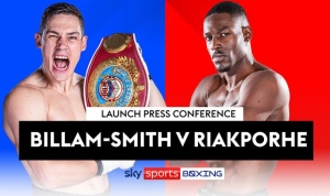 Chris Billam-Smith vs Richard Riakporhe: Watch live stream as British cruiserweight rivals hold press conference