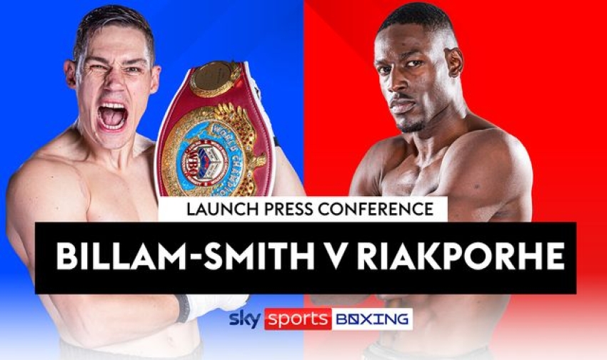 Chris Billam-Smith vs Richard Riakporhe: Watch live stream as British cruiserweight rivals hold press conference