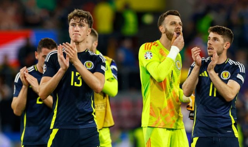 Scotland keep chances of reaching knockout stages alive after draw with Switzerland