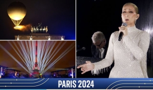 Paris 2024 Olympics: Lady Gaga, Celine Dion, and Zinedine Zidane star in rain-soaked opening ceremony