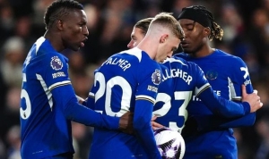 Chelsea 6-0 Everton: How Cole Palmer saw off Noni Madueke and Nicholas Jackson in Chelsea&#039;s &#039;daft&#039; penalty spat