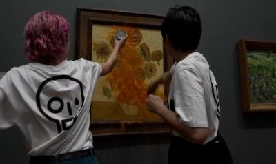 Just Stop Oil activists found guilty after throwing soup over Van Gogh&#039;s Sunflowers