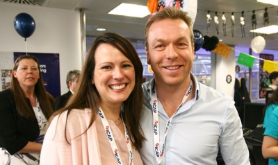 Sir Chris Hoy says &#039;selfless&#039; wife, Sarra, kept MS diagnosis a secret during his cancer treatment