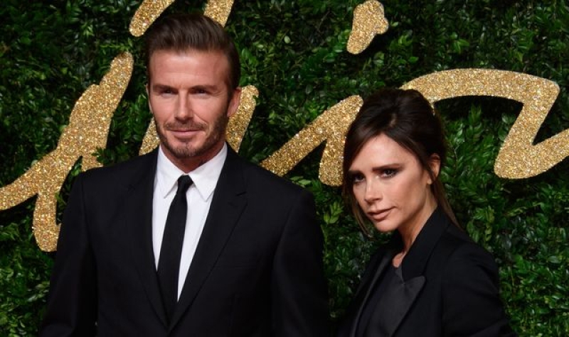 David and Victoria Beckham recreate purple wedding look for 25th anniversary