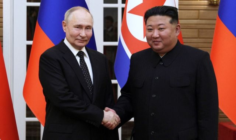 Kim Jong Un hails &#039;fiery friendship&#039; with Vladimir Putin as Russian president visits North Korea