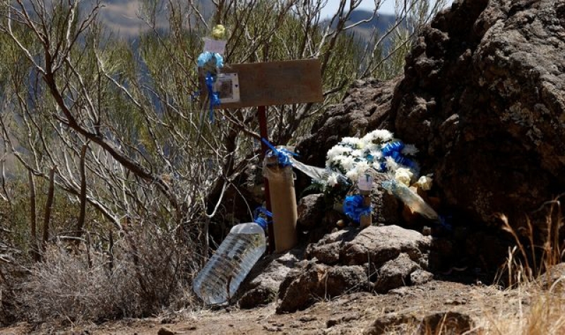 Jay Slater: Flowers and teddy bear left near ravine where body found