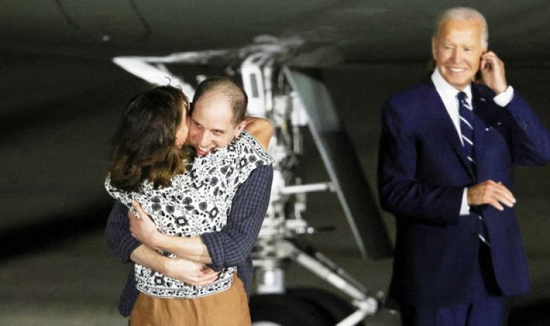 Americans freed from Russian prisons under landmark exchange deal land back in US