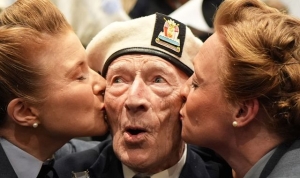 World War Two veterans share &#039;living history&#039; with children ahead of 80th anniversary of D-Day