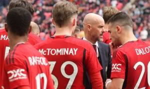 Erik ten Hag: Man Utd manager hits back at media for &#039;embarrassing&#039; reaction to FA Cup semi-final win